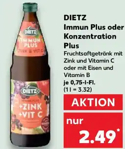 Kaufland DIETZ Immun Plus oder Konzentration Plus Angebot
