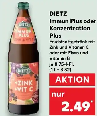 Kaufland DIETZ Immun Plus oder Konzentration Plus Angebot