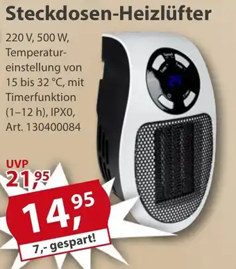 Sonderpreis Baumarkt Güde Steckdosen-Heizlüfter Angebot