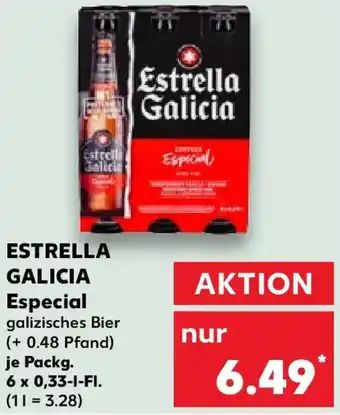 Kaufland ESTRELLA GALICIA Especial Angebot