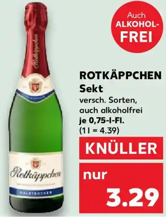 Kaufland ROTKÄPPCHEN Sekt Angebot