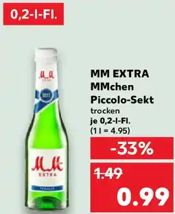 Kaufland MM EXTRA MMchen Piccolo-Sekt Angebot