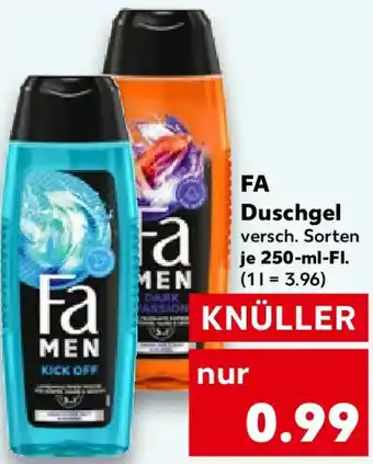 Kaufland FA Duschgel Angebot