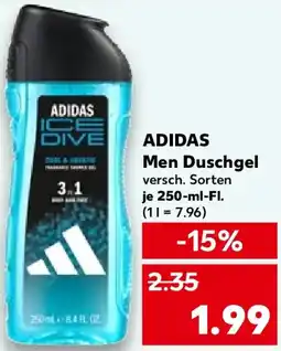 Kaufland ADIDAS Men Duschgel Angebot