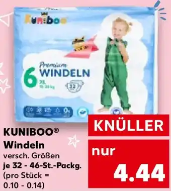 Kaufland KUNIBOO Windeln Angebot