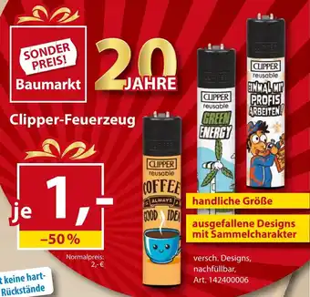 Sonderpreis Baumarkt CLIPPER Clipper-Feuerzeug Angebot