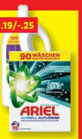 Lidl Ariel Waschmittel Angebot