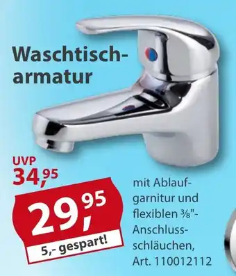 Sonderpreis Baumarkt Waschtischarmatur ,,Grande Vita" Angebot