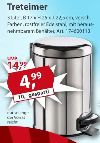 Sonderpreis Baumarkt Treteimer Angebot