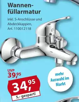 Sonderpreis Baumarkt Wannenfüllarmatur ,,Grande Vita" Angebot