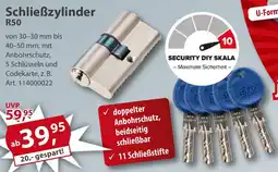 Sonderpreis Baumarkt Schließzylinder R50 Angebot