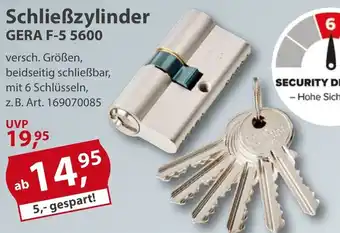 Sonderpreis Baumarkt Schließzylinder GERA F-5 5600 Angebot