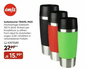 Galeria Emsa Isolierbecher Travel Mug Angebot