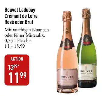 Galeria Markthalle Bouvet Ladubay Crémant de Loire Rosé oder Brut Angebot