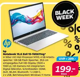 NETTO Hp notebook 15,6 zoll 15-fd0611ng Angebot