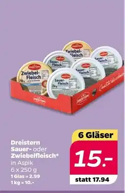 NETTO Dreistern sauerfleisch Angebot