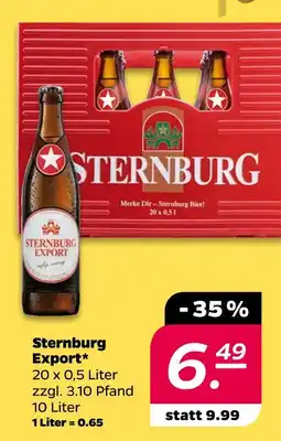 NETTO Sternburg bier export Angebot