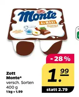 NETTO Zott monte Angebot