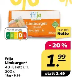 NETTO Frija limburger Angebot