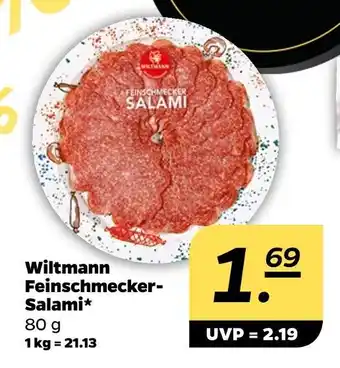 NETTO Wiltmann feinschmecker-salami Angebot
