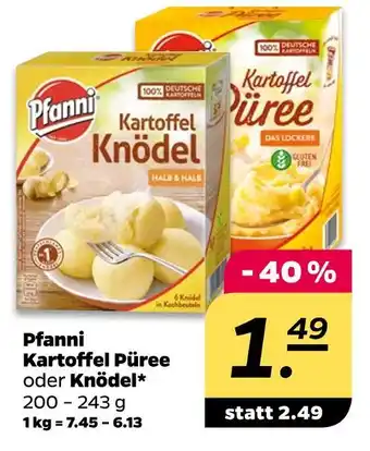 NETTO Pfanni kartoffel püree Angebot