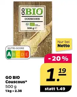 NETTO Go bio couscous Angebot