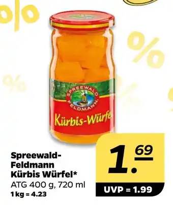 NETTO Spreewald-feldmann kürbis würfel Angebot
