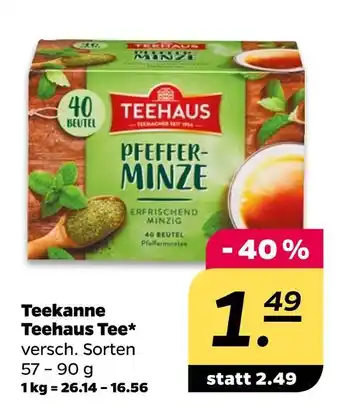 NETTO Teekanne teehaus tee Angebot