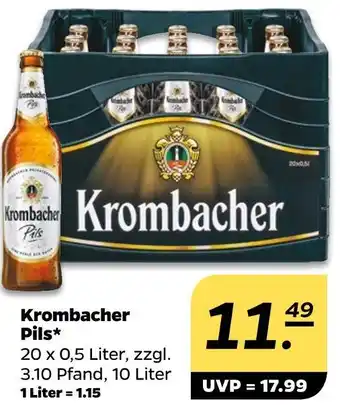 NETTO Krombacher pils Angebot