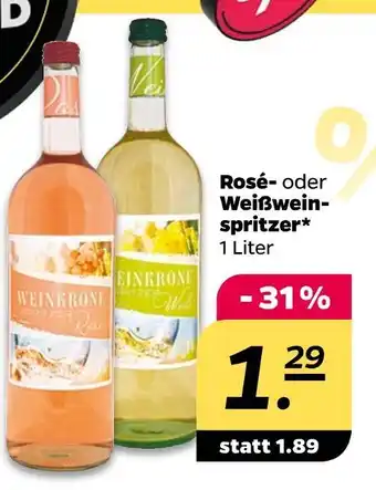 NETTO Rosé- oder weißwein- spritzer Angebot