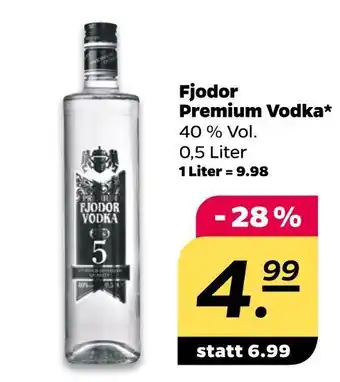 NETTO Fjodor premium vodka Angebot
