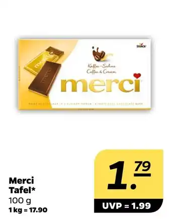 NETTO Storck merci tafel Angebot