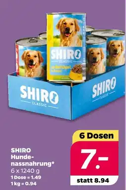 NETTO Shiro hundenassnahrung Angebot