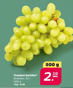 NETTO Trauben kernlos Angebot