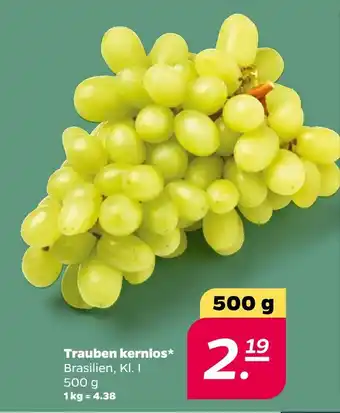 NETTO Trauben kernlos Angebot