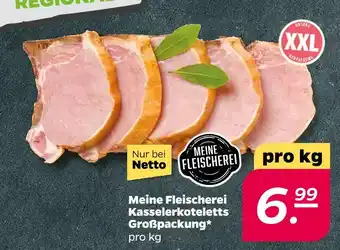 NETTO Meine fleischerei kasselerkoteletts großpackung Angebot