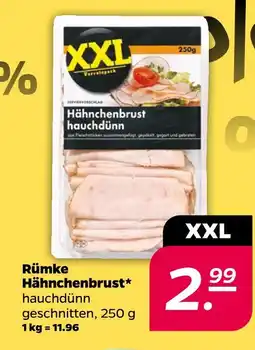 NETTO Rümke hähnchenbrust Angebot