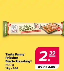 NETTO Tante fanny frischer blech-pizzateig Angebot