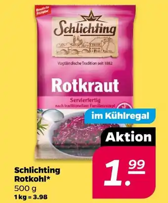 NETTO Schlichting rotkraut Angebot