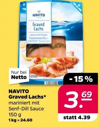 NETTO Navito graved lachs Angebot