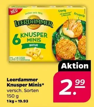 NETTO Leerdammer knusper minis Angebot