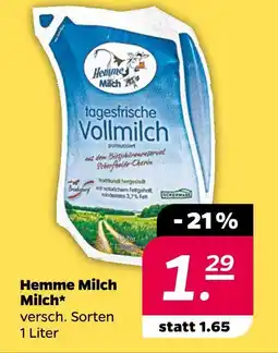 NETTO Hemme milch milch Angebot