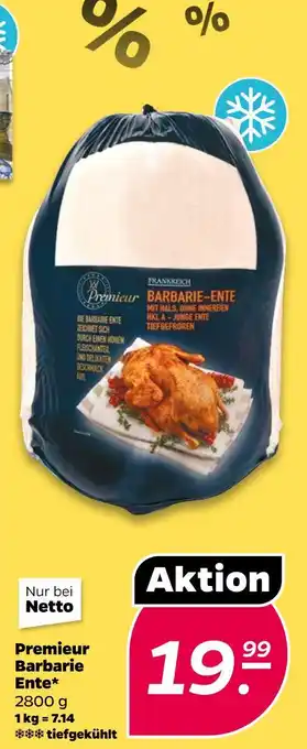 NETTO Premieur barbarie-ente Angebot