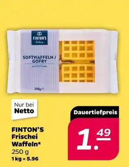 NETTO Finton's frischei waffeln Angebot