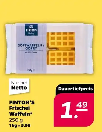NETTO Finton's frischei waffeln Angebot