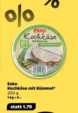 NETTO Esko kochkäse mit kümmel Angebot