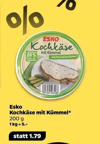 NETTO Esko kochkäse mit kümmel Angebot