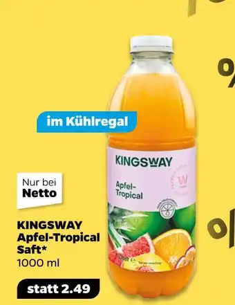 NETTO Kingsway apfel-tropical saft Angebot