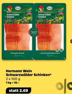 NETTO Hermann wein schwarzwälder schinken Angebot