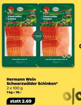 NETTO Hermann wein schwarzwälder schinken Angebot